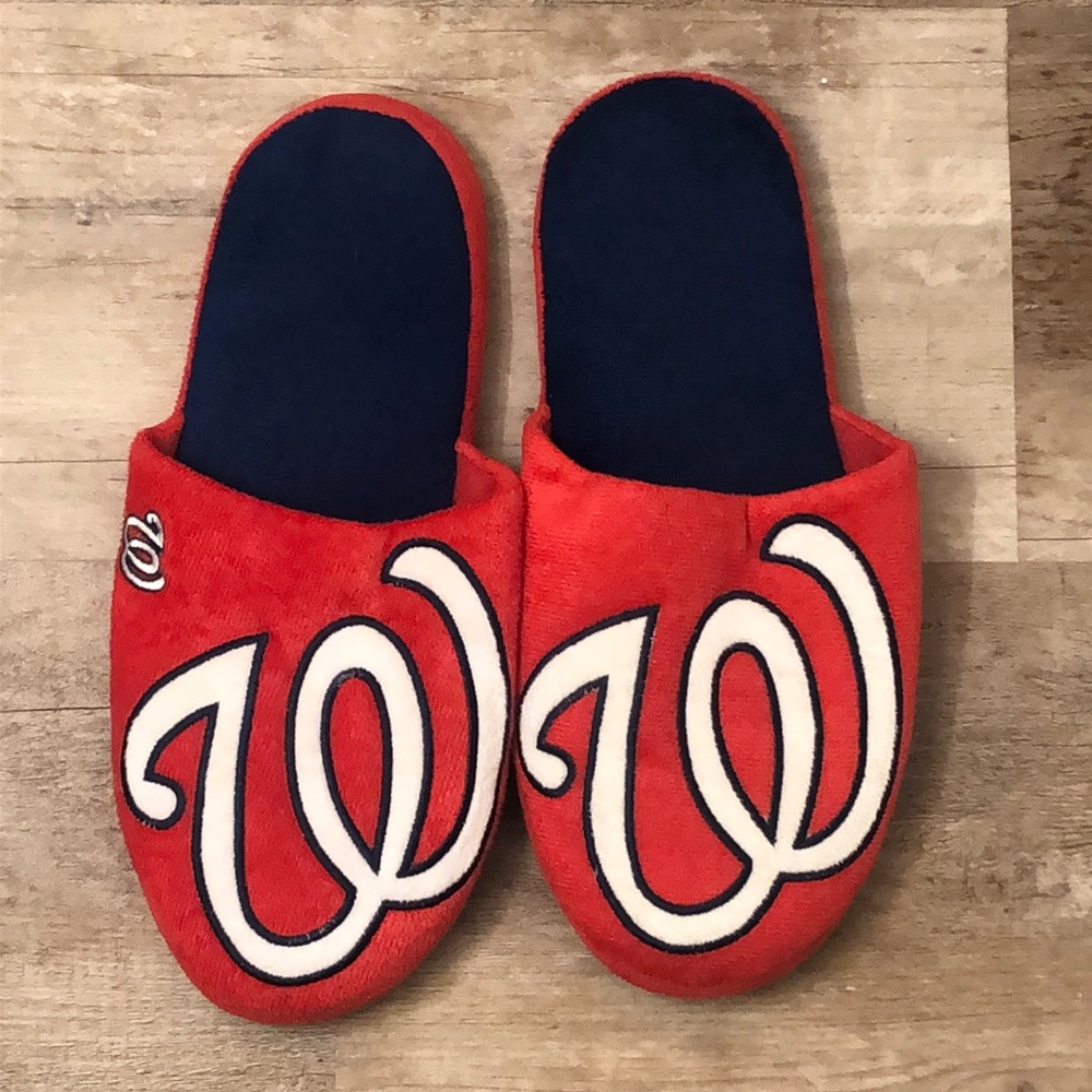 Washington Nationals slippers